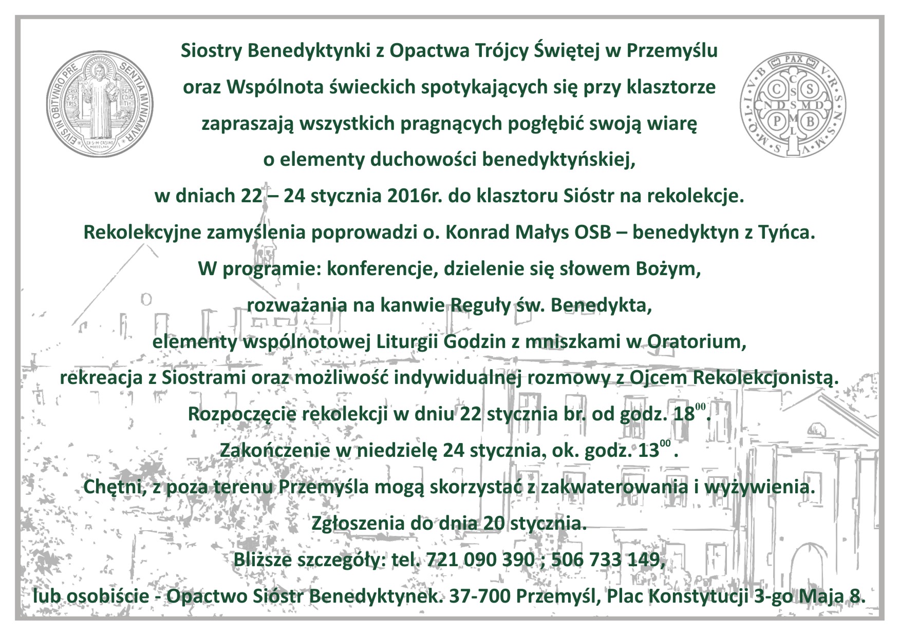 rek benedyktynki